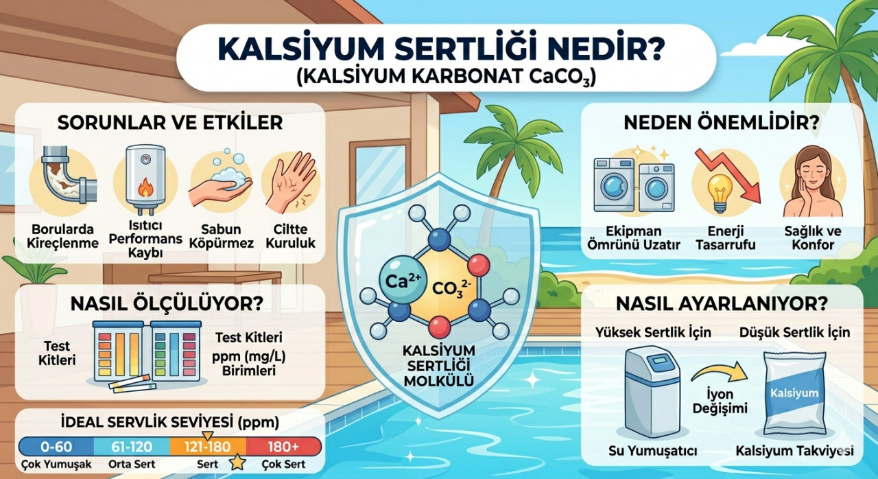 Kalsiyum sertliği nedir?