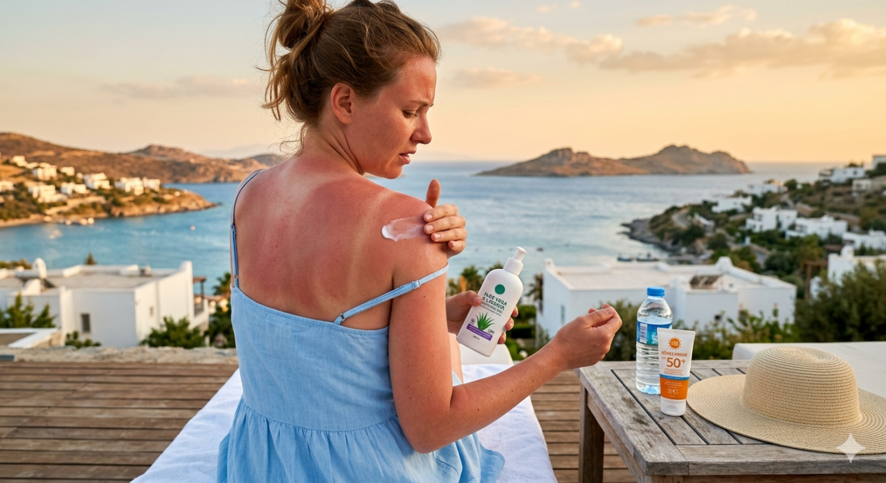 Güneş yanığı için ne yapmalı?