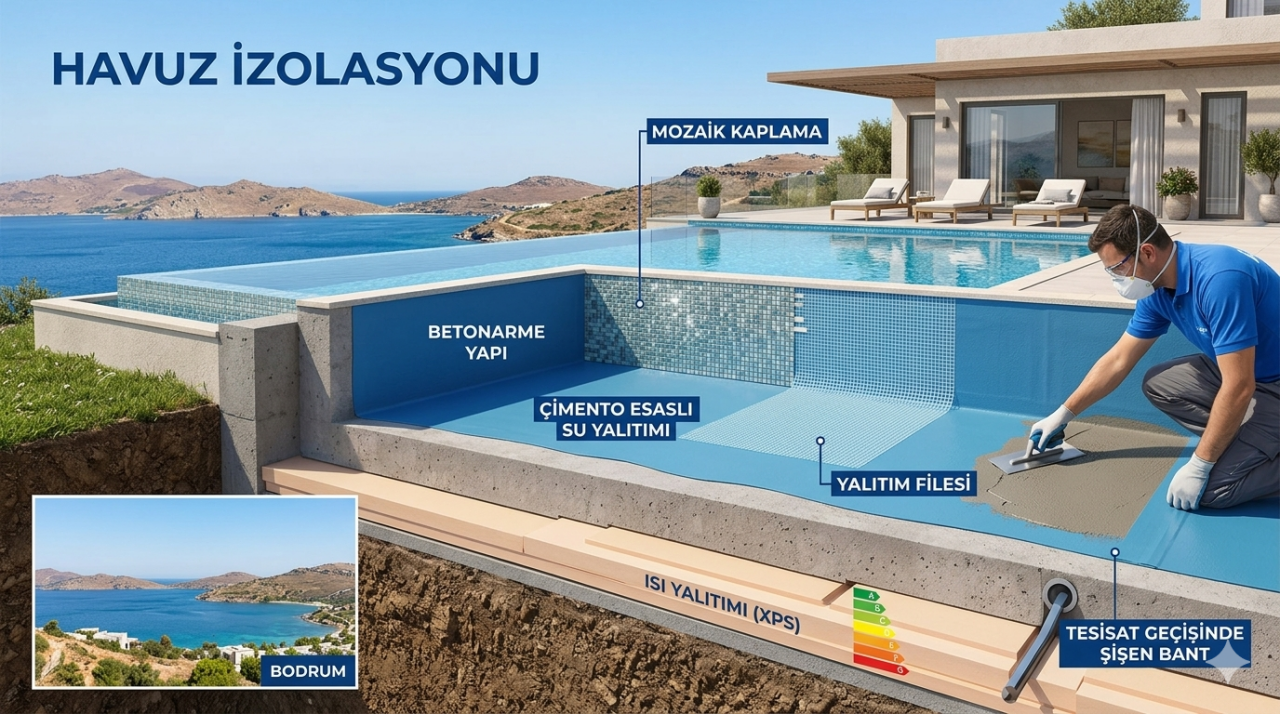 Doğru havuz izolasyonu nasıl olmalı