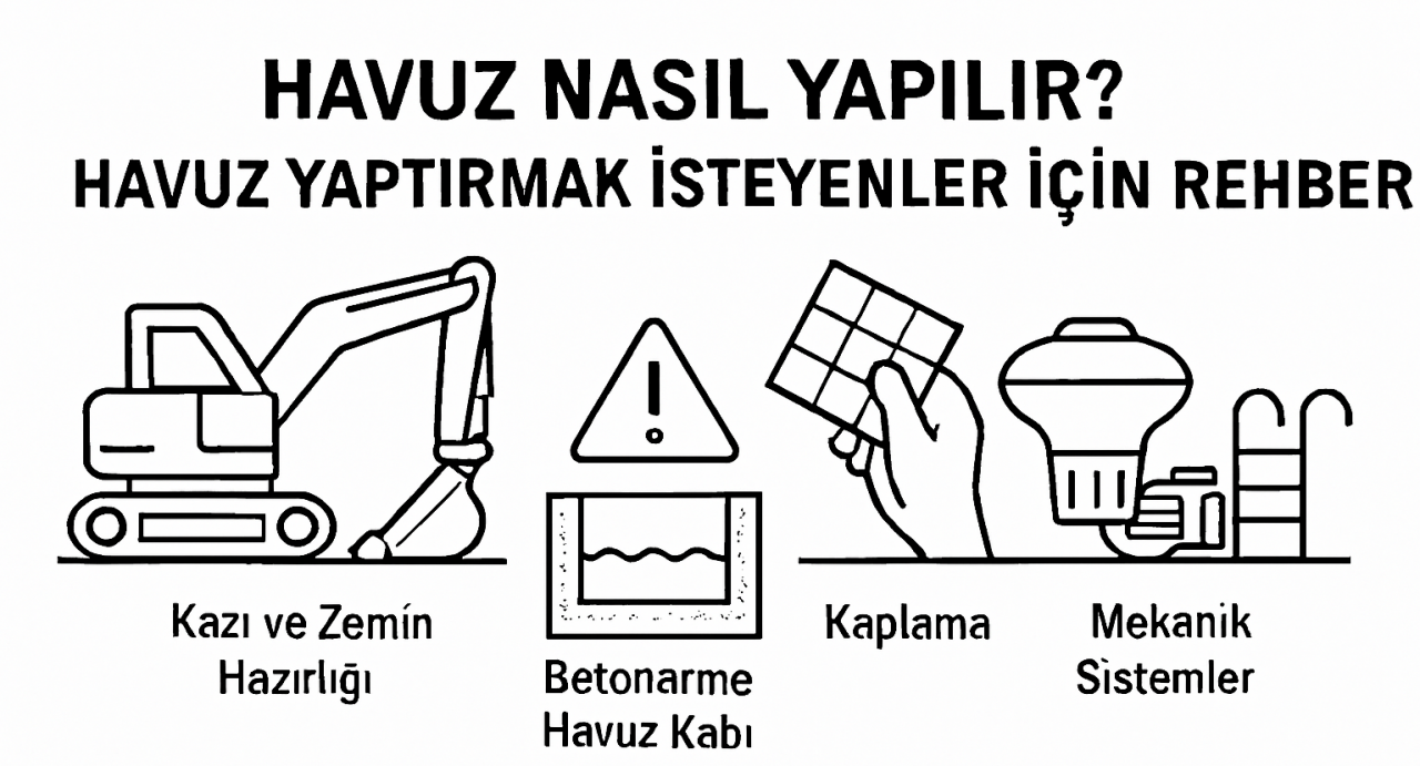 Havuz Nasıl Yapılır? Havuz Yaptırmak İsteyenler İçin Rehber