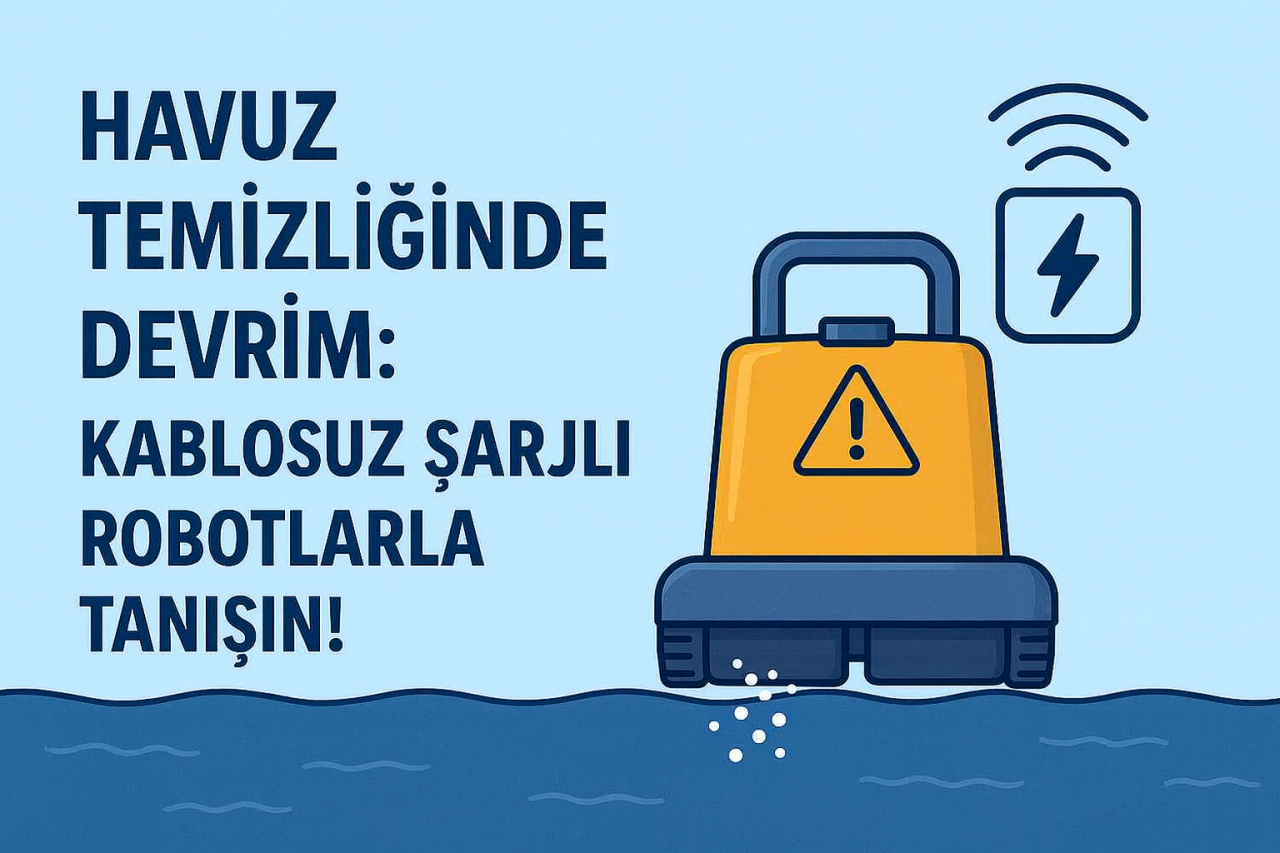 Havuz Temizliğinde Devrim: Kablosuz Şarjlı Robotlarla Tanışın!