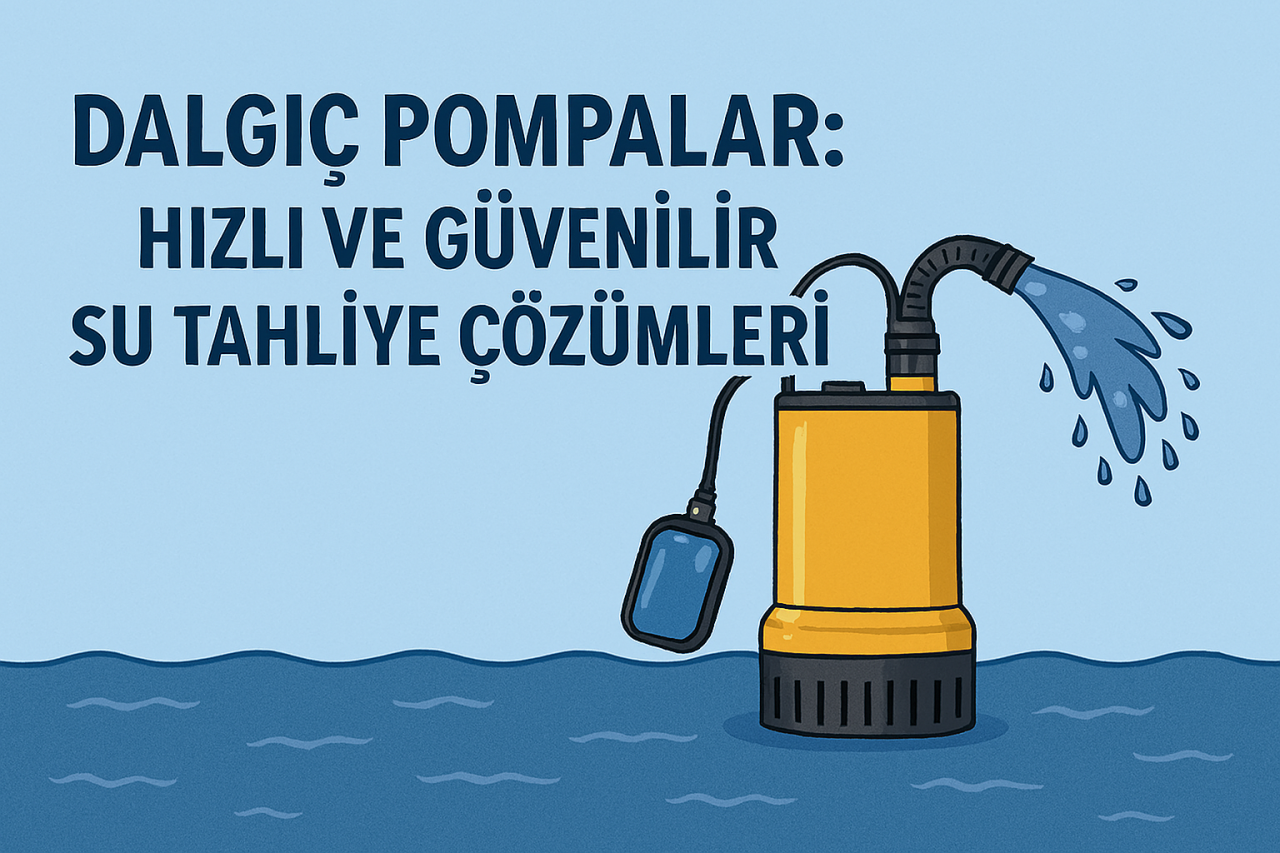 Dalgıç Pompalar: Hızlı ve Güvenilir Su Tahliye Çözümleri