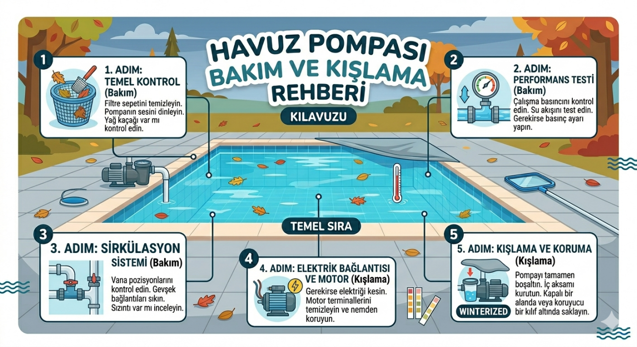 Havuz Pompası Bakım ve Kışlama Rehberi