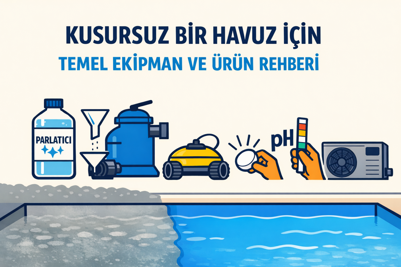Kusursuz Bir Havuz İçin Temel Ekipman ve Ürün Rehberi