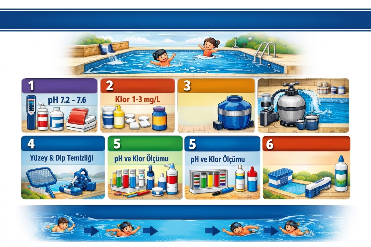 Havuz Suyu Nasıl Temizlenir?