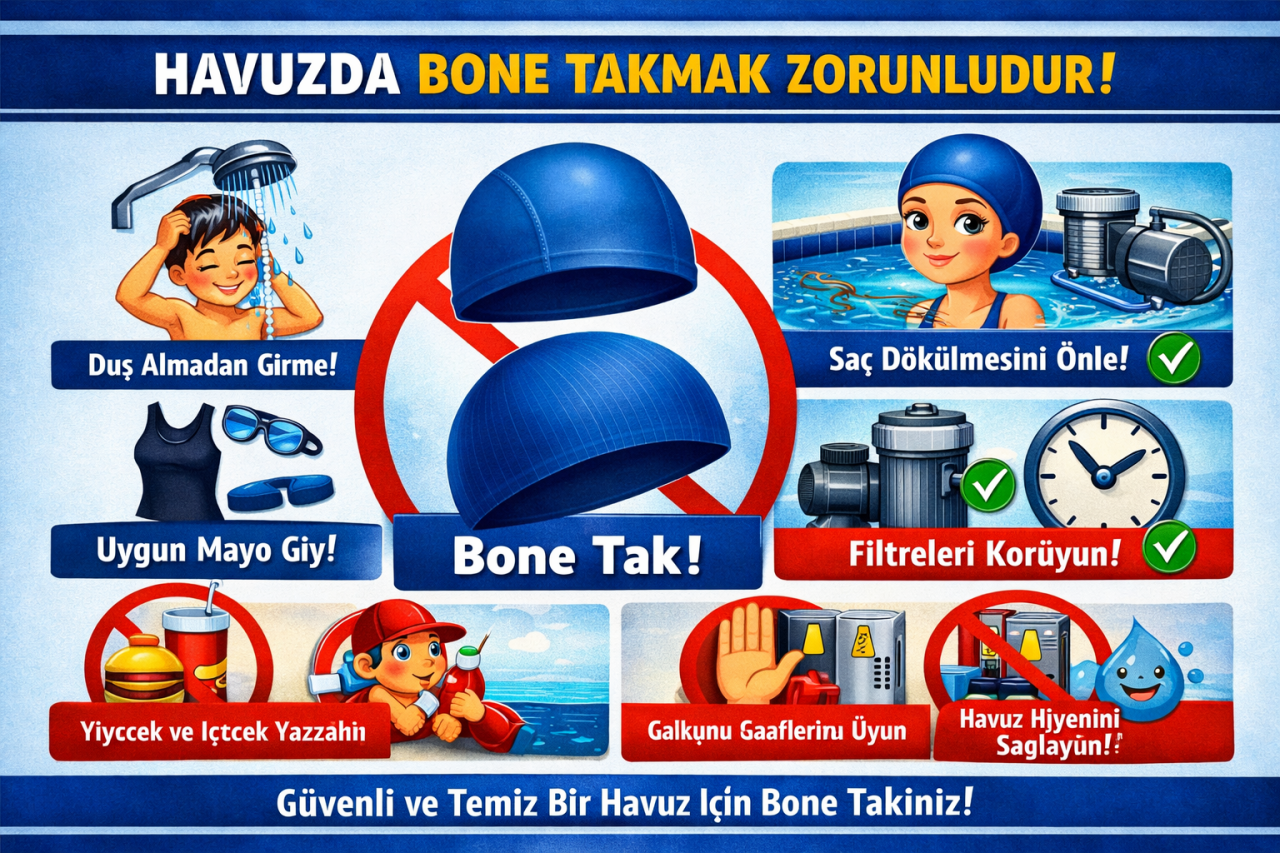 Havuzda bone takmak zorunlu mu?