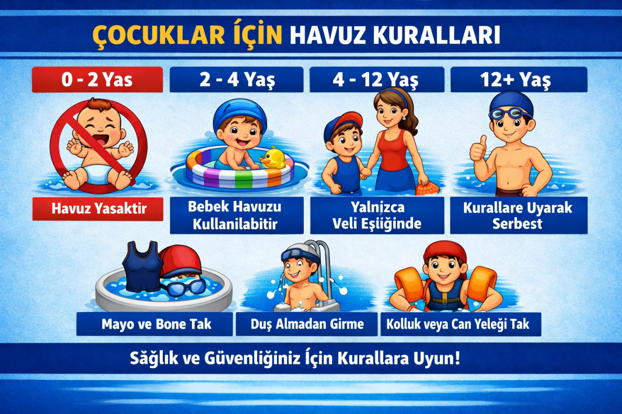 Çocuklar havuza girebilir mi?