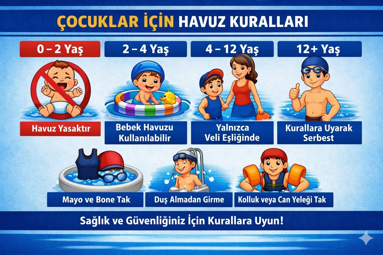 Çocuklar havuza girebilir mi?