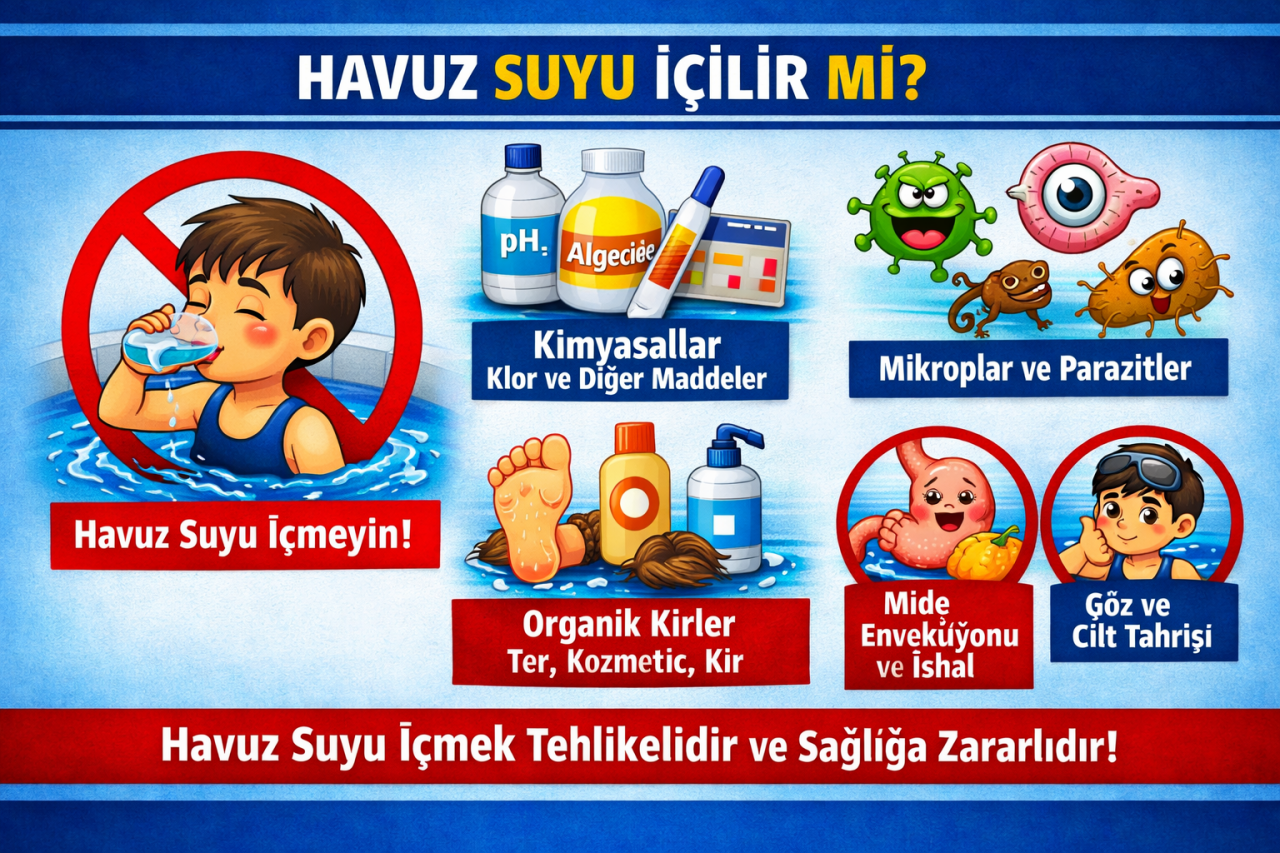 Havuz suyu içilebilir mi?