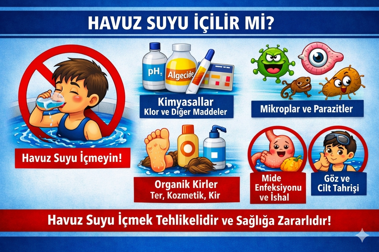 Havuz suyu içilebilir mi?