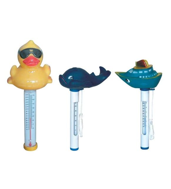 Oyuncak Figürlü Yüzer Tip Havuz Termometre
