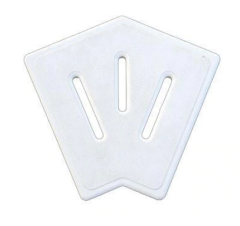 Taşma Izgarası Köşe Parçası 45° Plastik 15 CM
