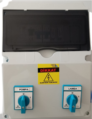 Havuz Elektrik Panosu Akım Korumalı 2 Zaman Saatli 220v