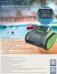 Goodrob Pro Kablosuz Havuz Temizlik Robotu