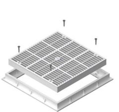 Kare Dip Emiş Süzgeci 60X60 cm