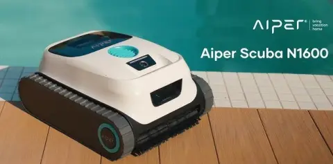 Aiper Scuba N1600 Kablosuz ve Şarjlı Havuz Temizlik Robotu