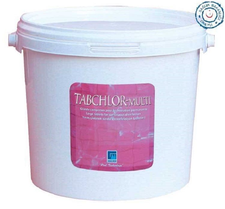 Gemaş Çok Fonsiyonlu Tablet Klor %90 10 Kg