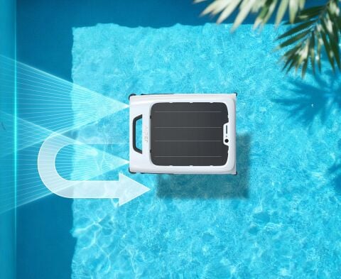 Aiper  Ecosurfer M2 Güneş Enerjili Havuz Yüzey Robotu