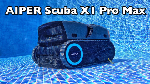 Aiper Scuba X1 Pro Max Kablosuz Havuz Robotu