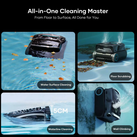 Aiper Scuba X1 Pro Max Kablosuz Havuz Robotu
