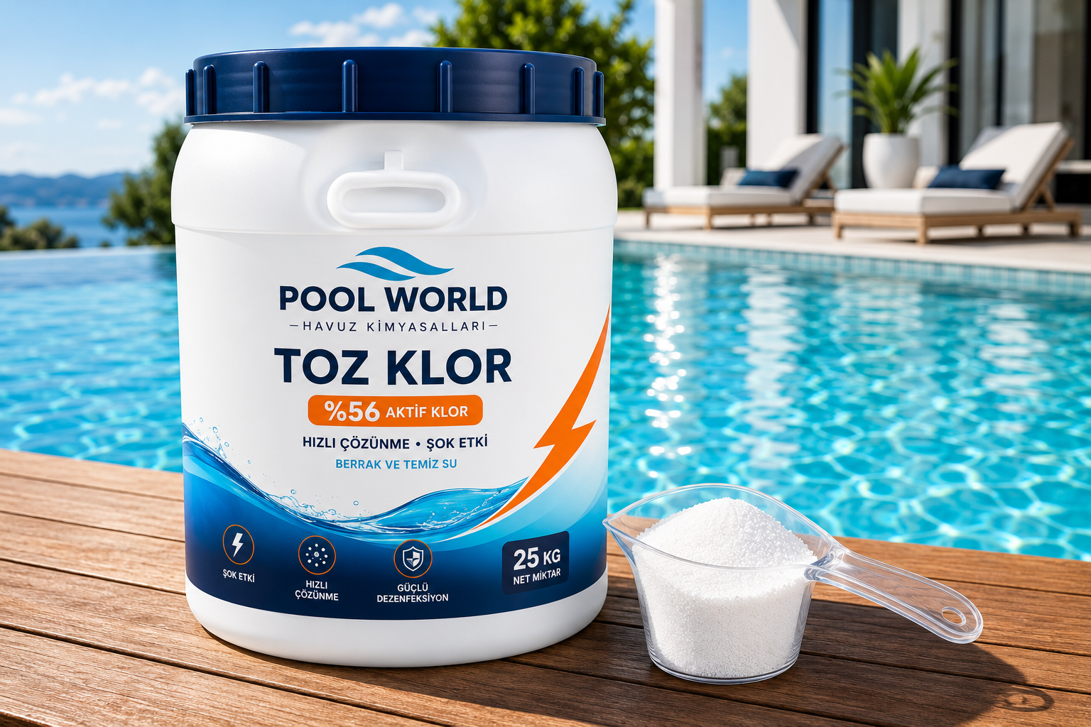 Pool World Toz Klor %56 25 Kg