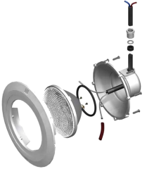 Sıva Altı Led Havuz Lambası 95 Kovansız (GünIşığı)