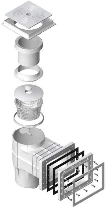 Havuz Skimmerleri Opsiyonel Parçalar
