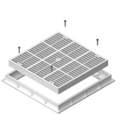 Kare Dip Emiş Süzgeci 26,5X26,5 cm