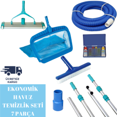 Havuz Temizlik Seti 38 mm 1,5  inç 7 Parça