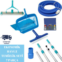 Havuz Temizlik Seti 38 mm 1,5  inç 7 Parça