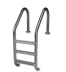 Gemaş Havuz Merdiveni Standart Model 316 Kalite - 3 Basamak