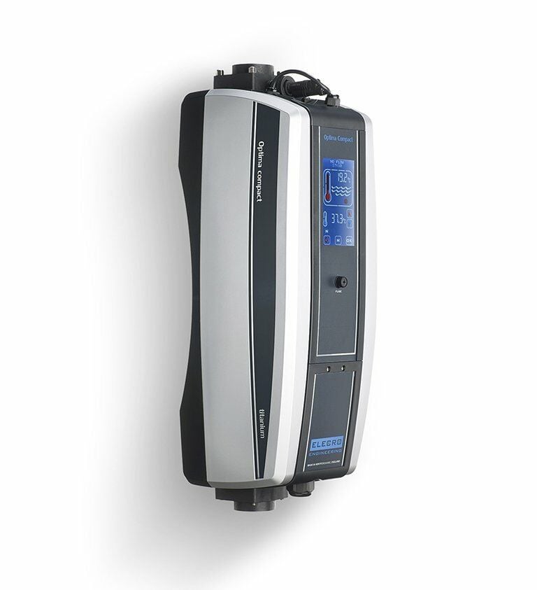 Elecro Optima Compact Elektrikli Havuz Isıtıcısı Dijital 9 kW Monofaze/Trifaze 220-380V