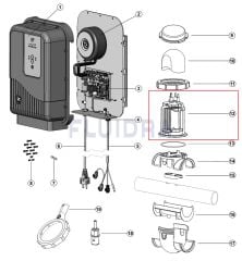Zodiac Ei2 Tuz Klor Jeneratörü Elektrodu 12g/h