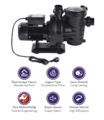 Waterfun Senkron-1  1,5 Hp 380 Volt Havuz Pompası